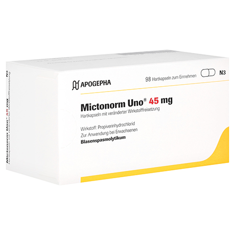 Mictonorm Uno 45mg 98 Stck N3