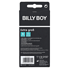 BILLY BOY extra gro 6 Stck - Rckseite