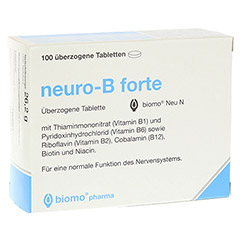 NEURO-B forte biomo Neu berzogene Tabletten 100 Stck