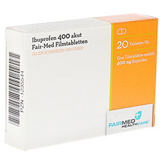 IBUPROFEN 400 mg akut Fair-Med Healthcare Filmtab. 20 Stück