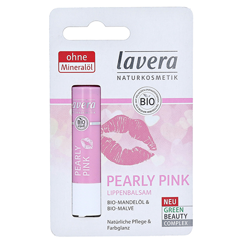 LAVERA Lippenbalsam pearly pink 4.5 Gramm