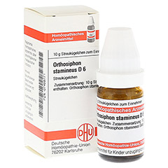 ORTHOSIPHON STAMINEUS D 6 Globuli 10 Gramm