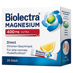 Biolectra Magnesium 400 mg ultra Direct 20 Stück