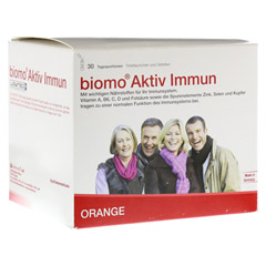 BIOMO Aktiv Immun Trinkfl.+Tab.30-Tages-Kombi 1 Packung