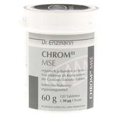 CHROM III MSE 50 µg Tabletten 120 Stück
