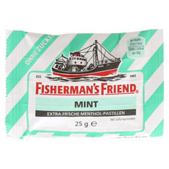 FISHERMANS FRIEND mint ohne Zucker Pastillen 25 Gramm