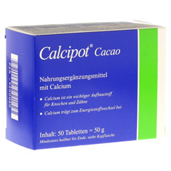 CALCIPOT Cacao Kautabletten 50 Stck