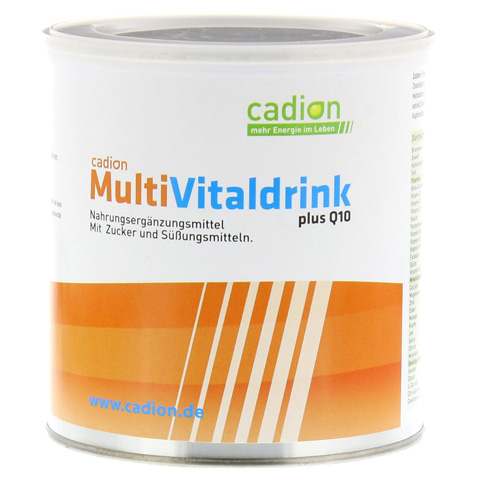 CADION Multivitaldrink+Q10 Pulver Dose 400 Gramm