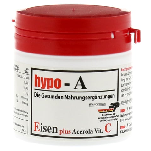HYPO A Eisen+Acerola Vitamin C Kapseln 120 Stck