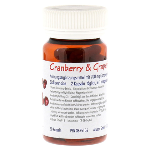 CRANBERRY 700 mg+GKE Kapseln 30 Stck