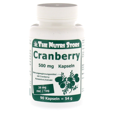 CRANBERRY 500 mg Kapseln 90 Stck