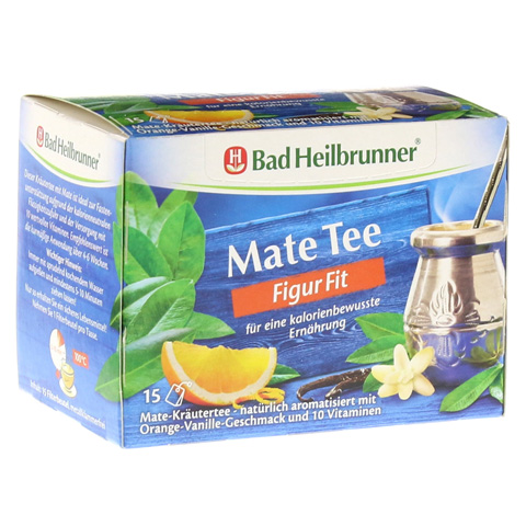 BAD HEILBRUNNER Mate Tee Figur-Fit Filterbeutel 15x1.8 Gramm