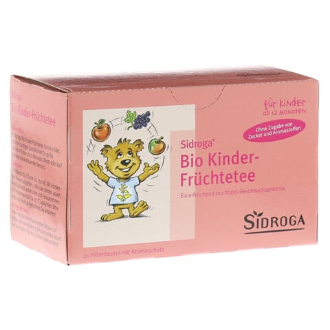 SIDROGA Bio Kinder-Früchtetee Filterbeutel 20x1.5 Gramm