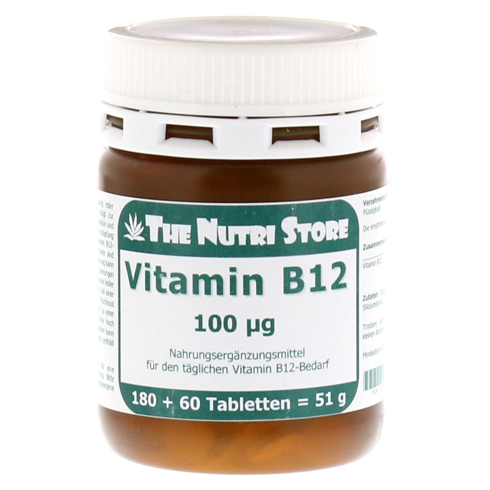 VITAMIN B12 100 µg Tabletten 180 Stück