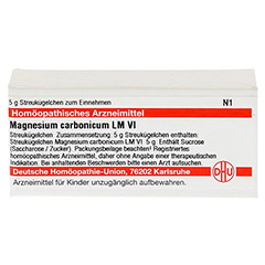 MAGNESIUM CARBONICUM LM VI Globuli 5 Gramm N1 - Vorderseite