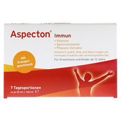 ASPECTON Immun Trinkampullen 7 Stück - Vorderseite