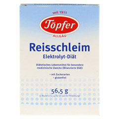 TÖPFER Reisschleim Elektrolyt Diät Pulver 5 Stück - Vorderseite