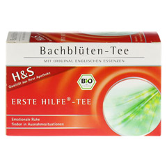 H&S Bachblten Erste-Hilfe-Tee Filterbeutel 20x2.0 Gramm - Vorderseite