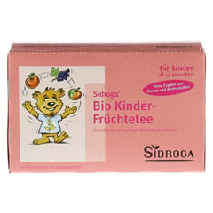 SIDROGA Bio Kinder-Früchtetee Filterbeutel 20x1.5 Gramm - Vorderseite