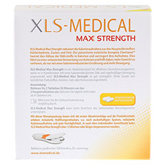 XLS Medical Max Strength Tabletten 120 Stck - Rckseite