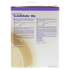SCANDI Shake Mix Kakao Pulver 6x85 Gramm - Linke Seite