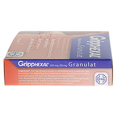 GRIPPHEXAL 500 mg/30 mg Gra.z.Herst.e.Susp.z.Einn. 10 Stck N1 - Linke Seite