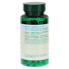 MANGAN 5 mg Bios Kapseln 100 Stück - Linke Seite