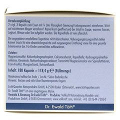 PHYSIOLOGISCHE Stoffwechsel Salze Dr.Töth 180 Stück - Rechte Seite