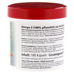 OMEGA-3 100% pflanzlich Gerimed Kapseln 180 Stück - Rechte Seite