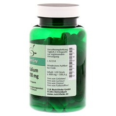 KALIUM 200 mg Kapseln 120 Stck - Rechte Seite