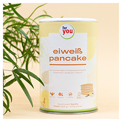 FOR YOU eiwei pancakes Vanille Pulver 600 Gramm - Info 1