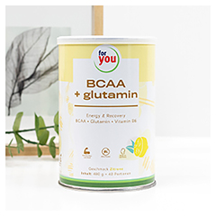 FOR YOU BCAA+glutamin Energy & Recovery Zitrone 480 Gramm - Info 3