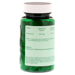 L-THREONIN 500 mg Kapseln 60 Stck - Rckseite
