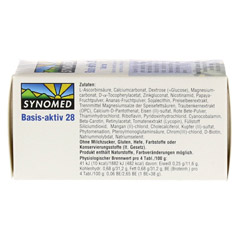 BASIS AKTIV 28 Tabletten 60 Stck - Unterseite