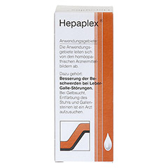 HEPAPLEX Tropfen 50 Milliliter N1 - Rückseite