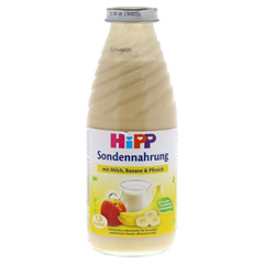 HIPP Sondennahrung Milch Banane & Pfirsich 500 Milliliter