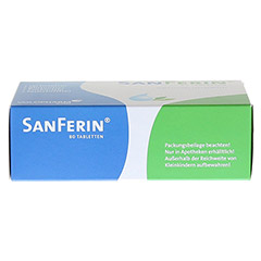 SANFERIN Tabletten 80 Stck - Unterseite