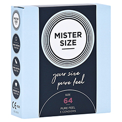 MISTER Size 64 Kondome 3 Stck
