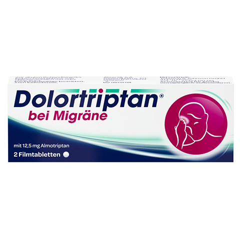 Dolortriptan bei Migräne 2 Stück N1