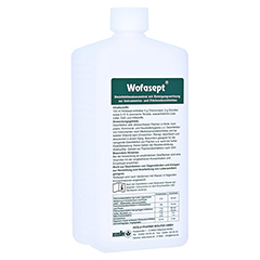 WOFASEPT Instrumenten- und Flächendesinfektion 1 Liter