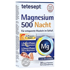TETESEPT Magnesium 500 Nacht Tabletten 30 Stck