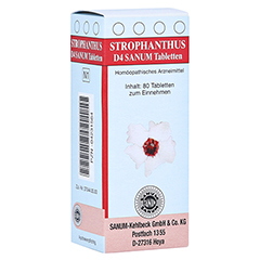 STROPHANTHUS D 4 Sanum Tabletten 80 Stück N1