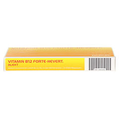 Vitamin B12 Hevert forte Injekt Ampullen 10x2 Milliliter N2 - Unterseite