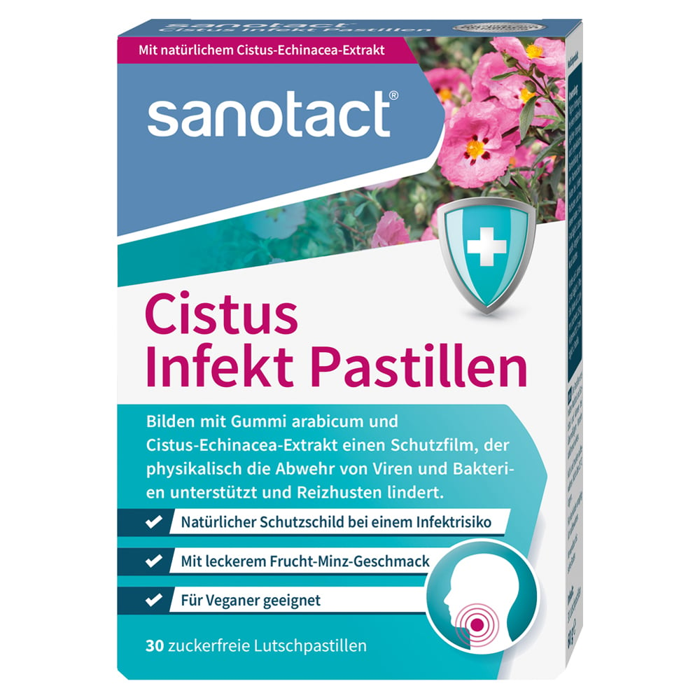 SANOTACT Cistus Infekt Pastillen 30 Stück