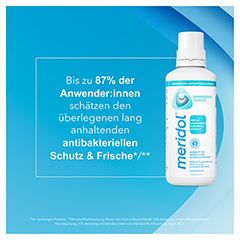 meridol Mundsplung Zahnfleischschutz antibakteriell 2x400 Milliliter - Info 5