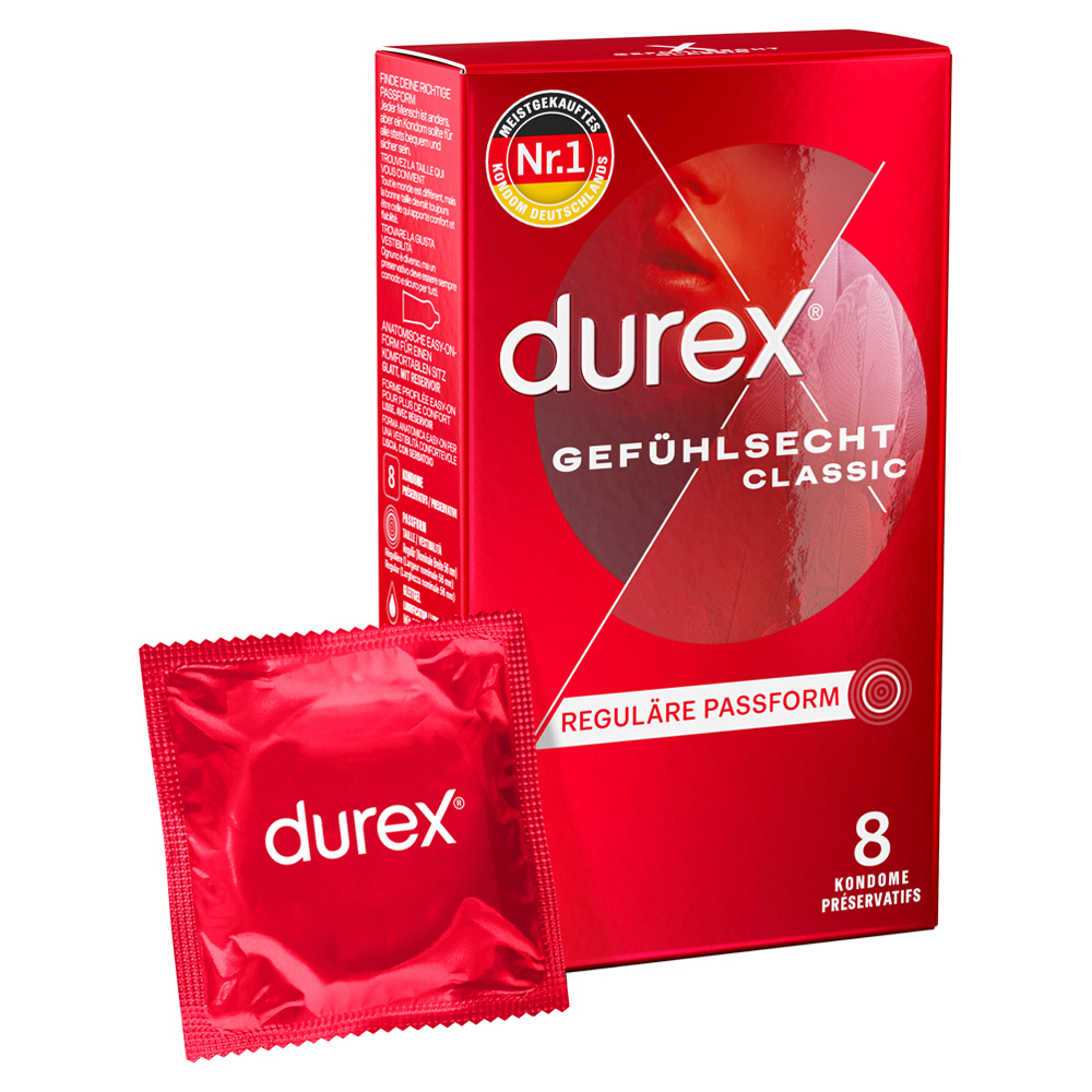 Durex Gefühlsecht Kondome 8 Stück