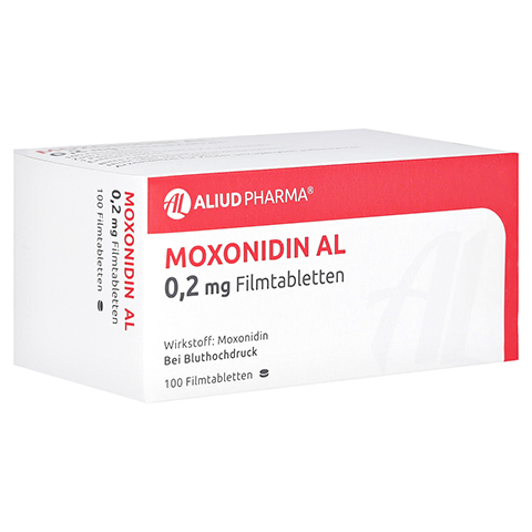 Moxonidin AL 0,2mg 100 Stck N3