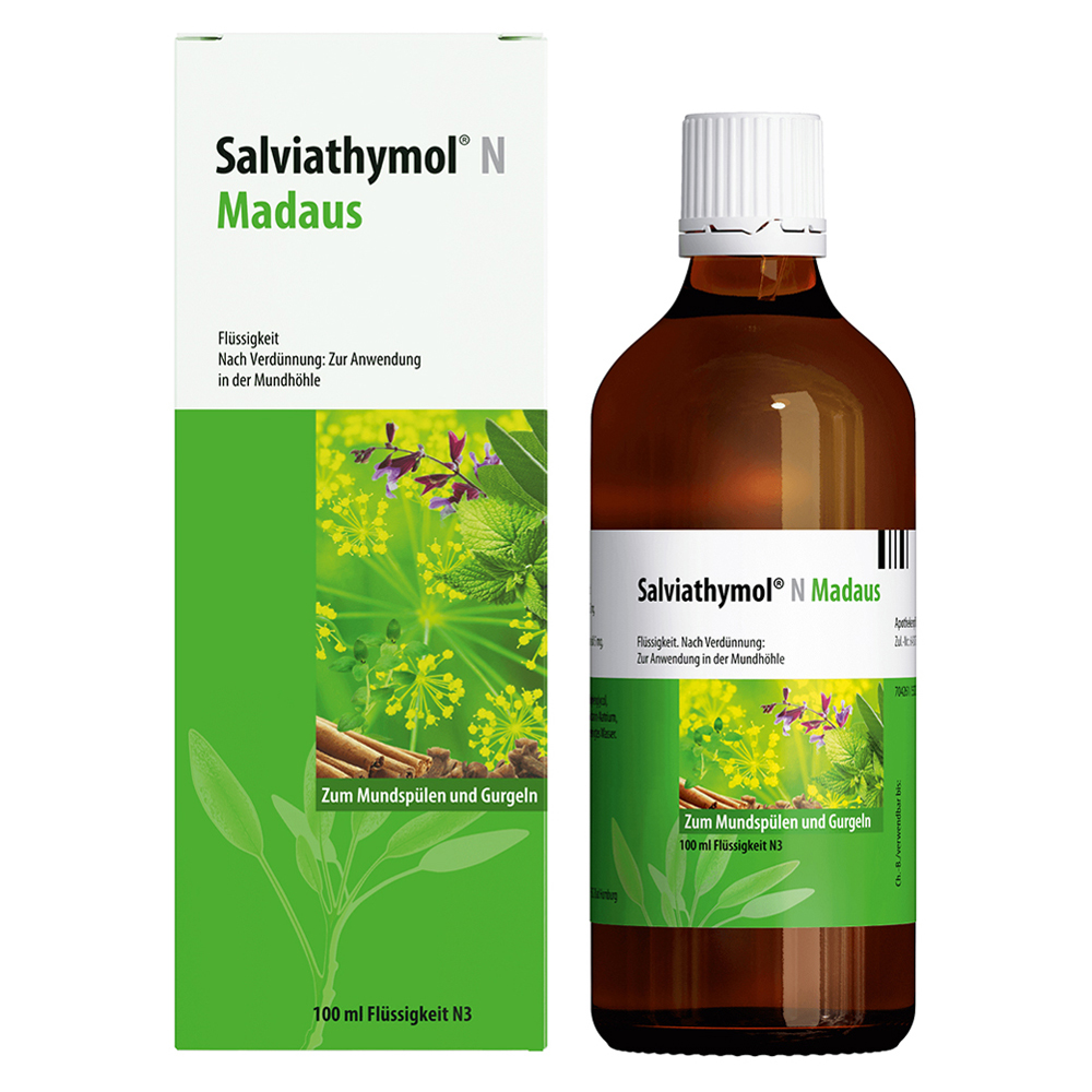 Salviathymol N Madaus Tropfen 100 Milliliter