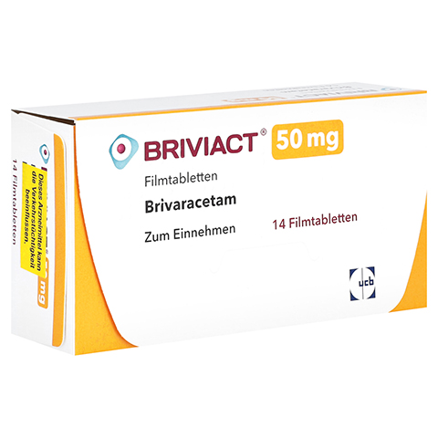 BRIVIACT 50 mg Filmtabletten 14 Stck