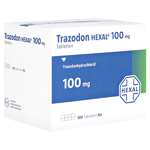 Trazodon HEXAL 100mg 100 Stck N3